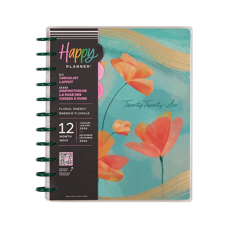 The Big Happy Planner® Floral Energy