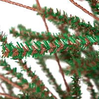 6ft. Unlit Two-Tone Warsaw Twig Artificial Christmas Tree with Stand