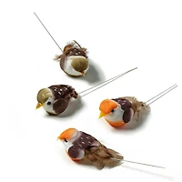 12 Packs: 4 ct. (48 total) Assorted Mushroom Birds by Ashland®