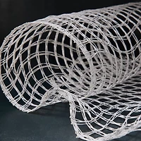 10" x 19ft. White Check Poly Burlap Mesh by Celebrate It™