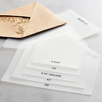 12 Packs: 6 ct. (72 total) Envelope Liner Templates by Recollections™