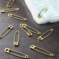 Loops & Threads™ Quilter's Safety Pins, Gold, 2"