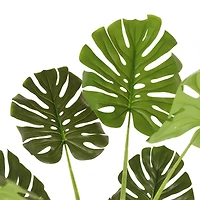 5ft. Artificial Tarovine Tree in White Decorative Pot