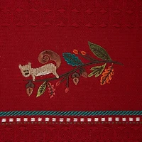 DII® Squirrelly Embroidered Dish Towels, 2ct.