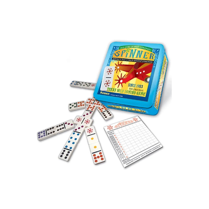 Puremco Spinner® The Game of Wild Dominos™