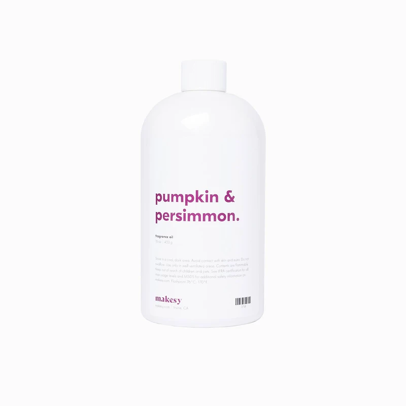 makesy Pumpkin + Persimmon Fragrance Oil