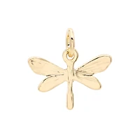 14K Gold Plated Dragonfly Charm by Bead Landing™