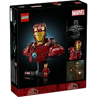 LEGO® Marvel Iron Man MK4 Bust, Buildable Model for Adults with Minifigure 76327