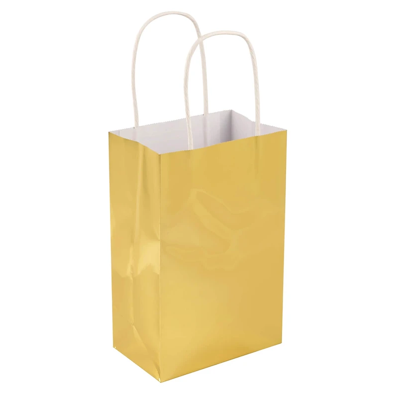 Small Gold Gift Bag Value Pack by Celebrate It™