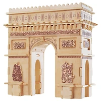 Arch De Triomphe Wooden 135 Piece 3D Puzzle