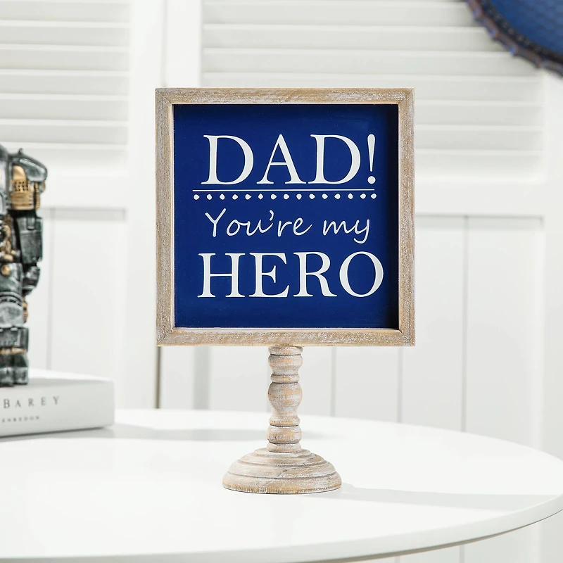 Glitzhome® 11.5" Father's Day Table Décor