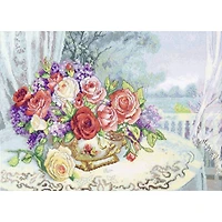 Charivna Mit Cross Stitch Kit Wind Blow