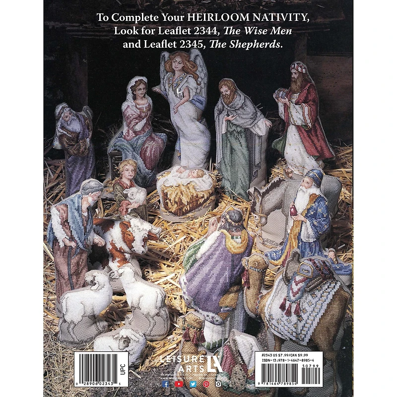 Leisure Arts® The Holy Family Heirloom Nativity Book 1