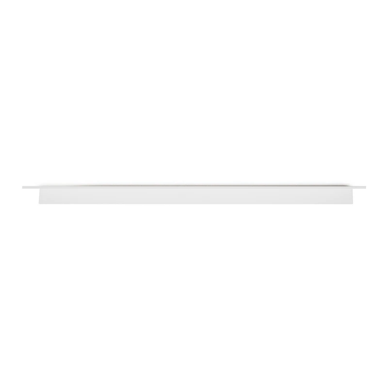 Hangz™ White Reversible No Stud 6" Depth Floating Shelf