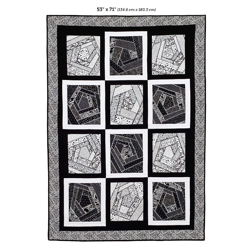 Leisure Arts® Crazy Patches Quilt Pattern