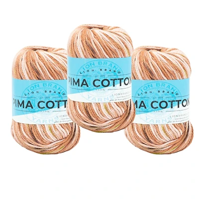 3 Pack Lion Brand® Pima Cotton Yarn