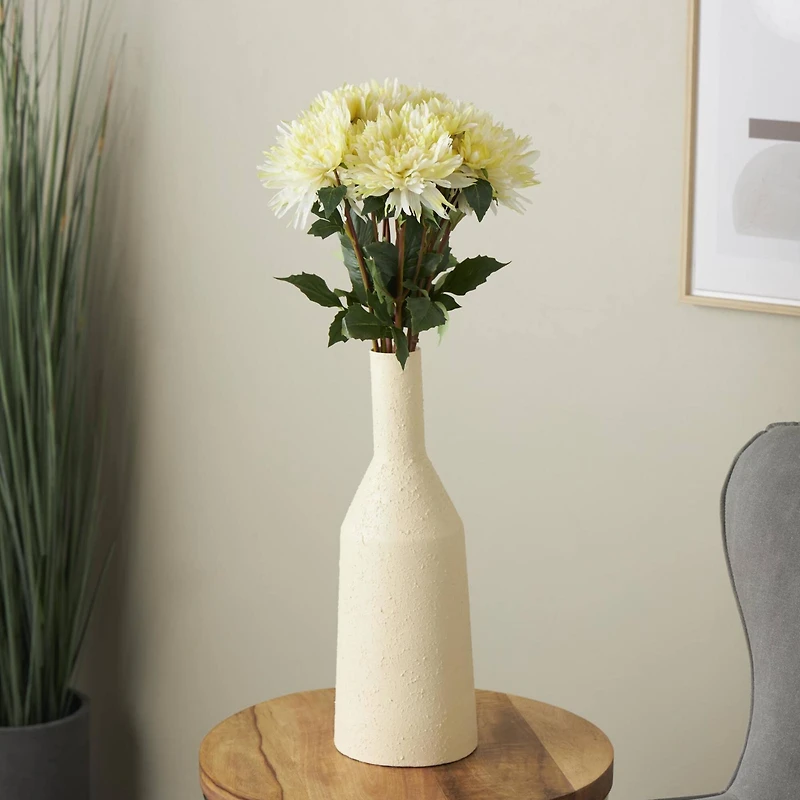 32" White Dahlia Artificial Flower Stem, 8ct.