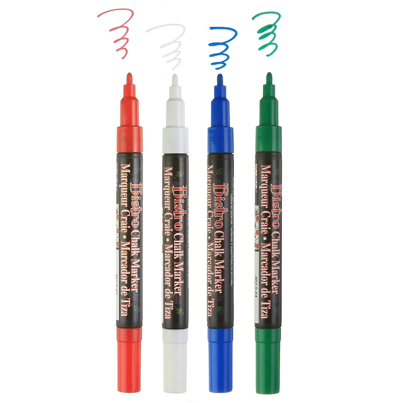 Marvy® Uchida Bistro Fine Point Primary Chalk Markers