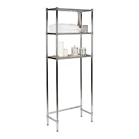 Organize It All 3-Tier Glass Shelf Space Saver 