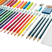 Art Alternatives 60-Piece Artist Drawing Art Set