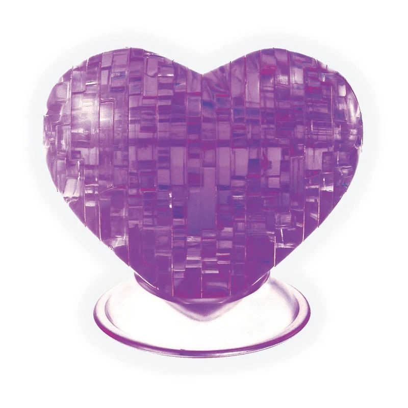 Original 3D Crystal Puzzle™ Purple Heart 46 Piece Puzzle