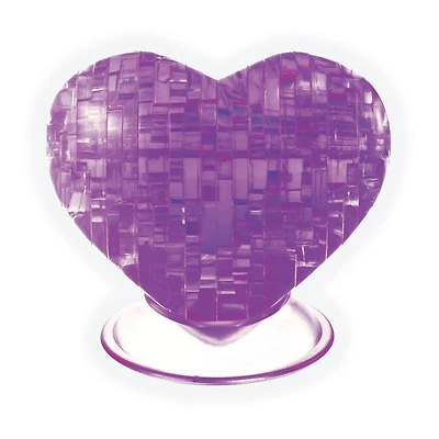 Original 3D Crystal Puzzle™ Purple Heart 46 Piece Puzzle