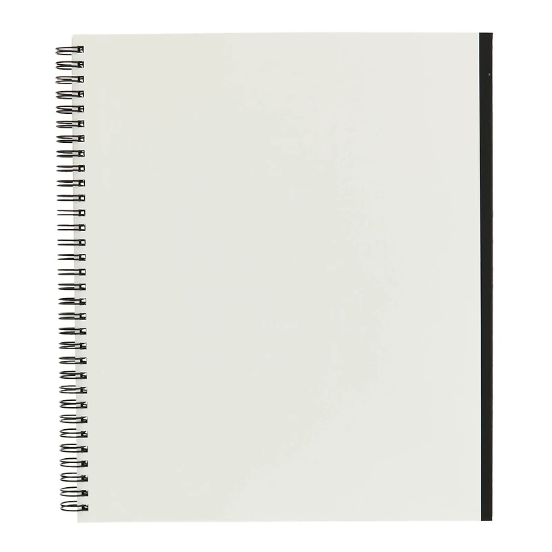 Black Hard Cover Drawing Pad by Artist's Loft™, 8.5" x 11"