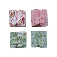 Hello Honey Green & Pink Trees, Plants & Bird Pattern Interlocking Gift Boxes
