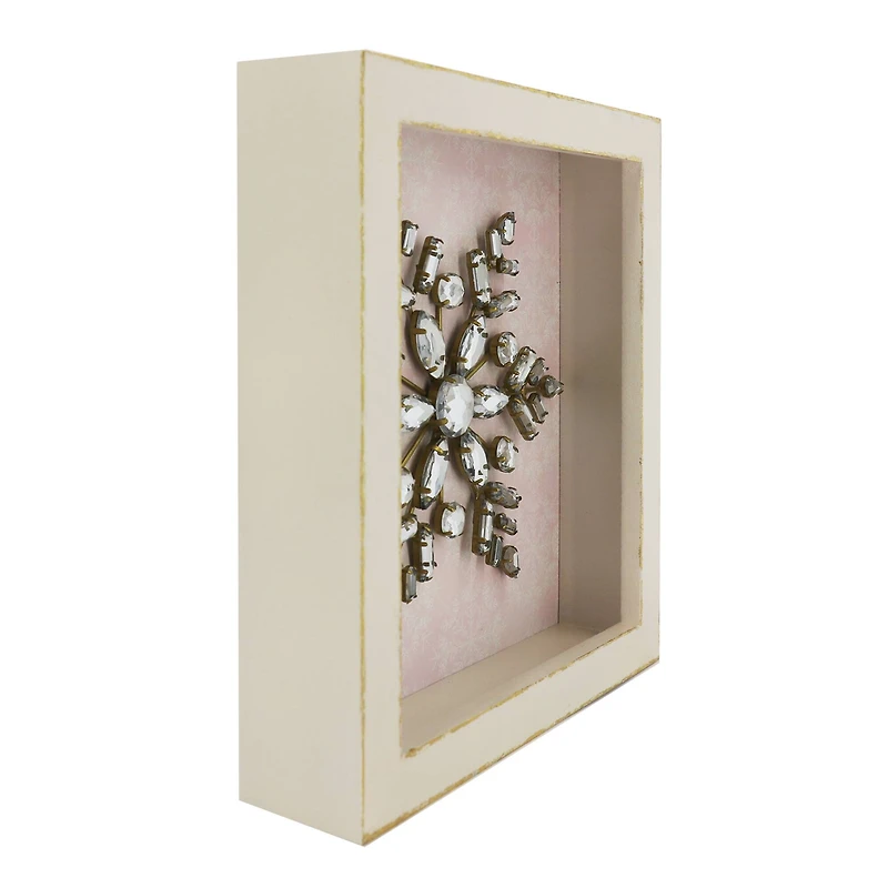7" x 8" Snowflake Block Tabletop Décor by Ashland