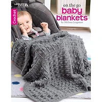 Leisure Arts® On The Go Baby Blankets Crochet Book