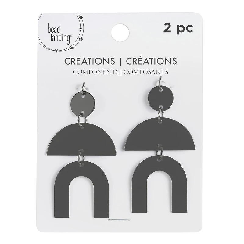 Round, Half Circle & Horseshoe Charms by Bead Landing™ Creations, 53mm