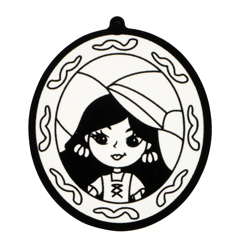 Witch Velvet Poster Ornament Craft Kit by Creatology™