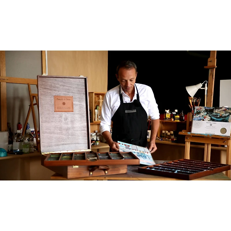 Sennelier Extra-Soft Pastel Full Stick Wooden Box Set