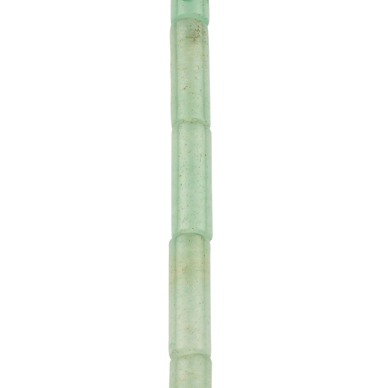 Green Aventurine Tube Beads, 13mm by Bead Landing™