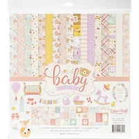 Echo Park™ Hello Baby Girl Collection Kit, 12" x 12"