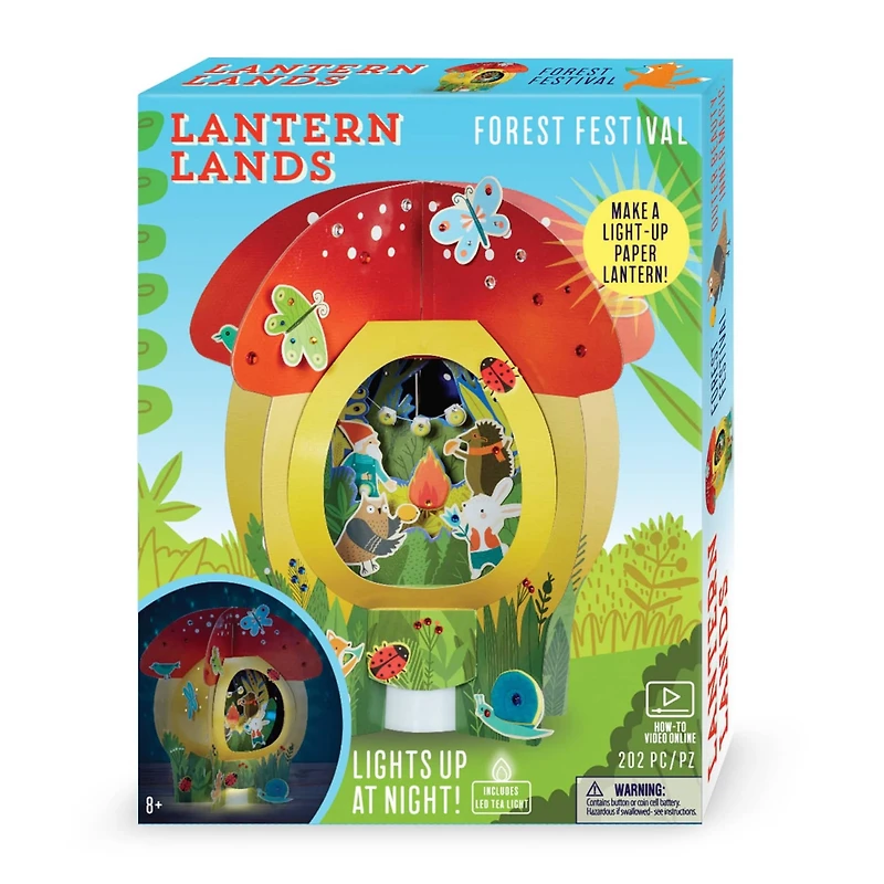 Bright Stripes Lantern Lands Forest Festival Light Up Activity Kit