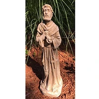 Santa's Workshop 22.5" Cold Cast St. Francis Statue