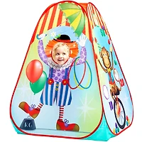 Fun2Give® Pop-It-Up® Circus Activity Play Tent with 4 Soft Balls
