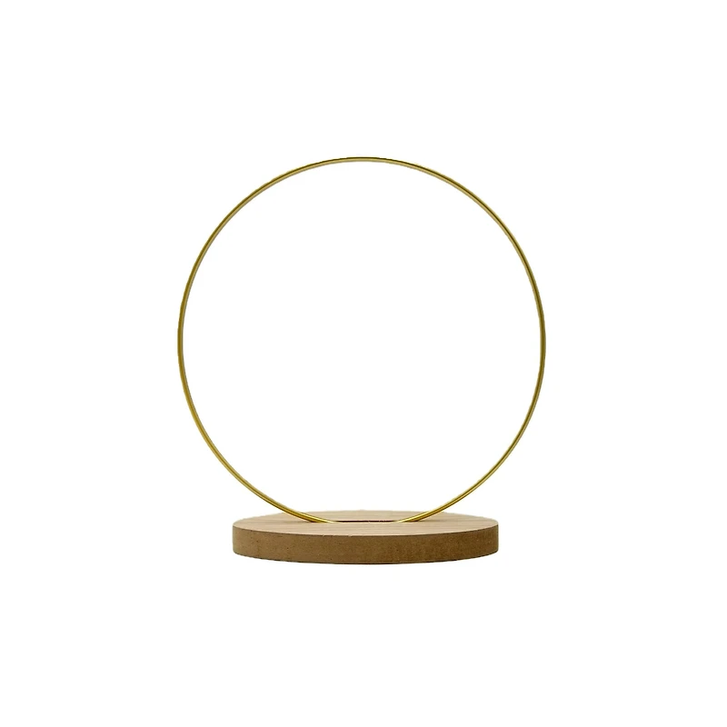 10.5" Gold Standing Hoop Floral Form by Ashland®