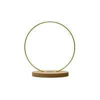 10.5" Gold Standing Hoop Floral Form by Ashland®