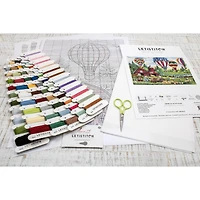 Letistitch Up Up and Away Counted Cross Stitch Kit