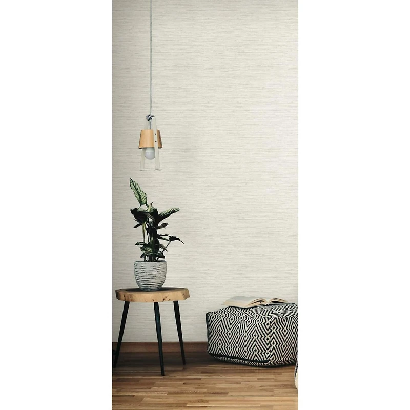 RoomMates Faux Grasscloth Peel & Stick Wallpaper