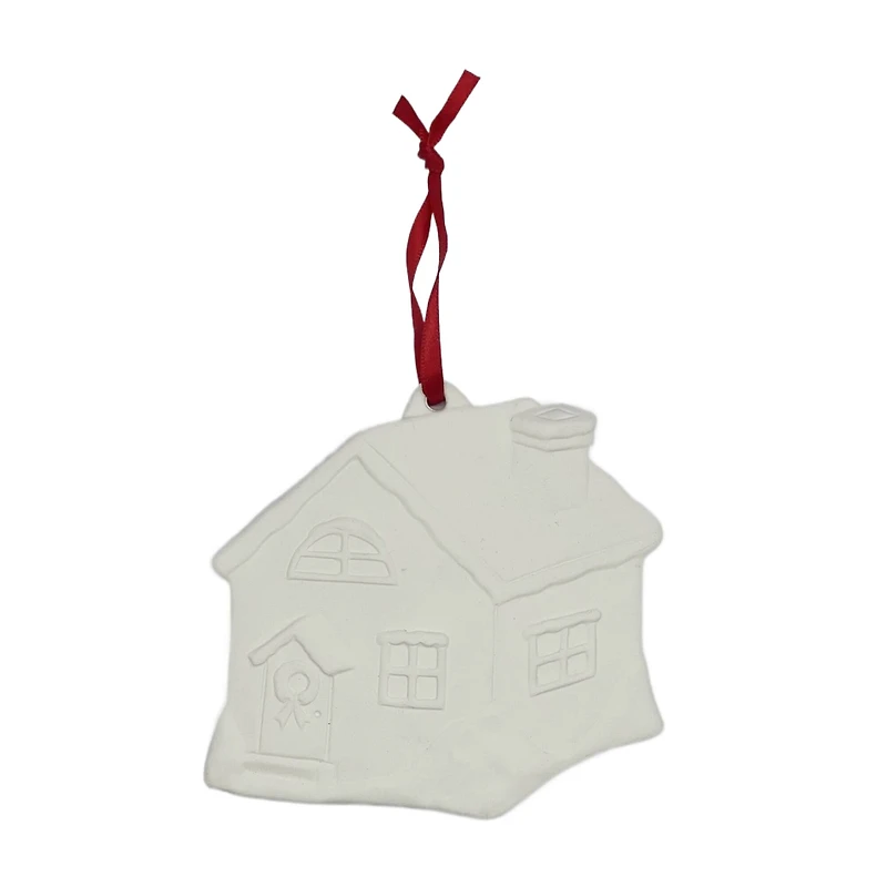 4.25" DIY Ceramic House Ornament by Make Market®