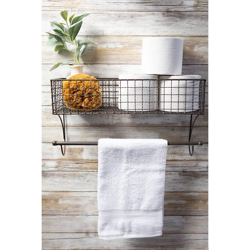 DII® 18" Rustic Bronze Towel Rack