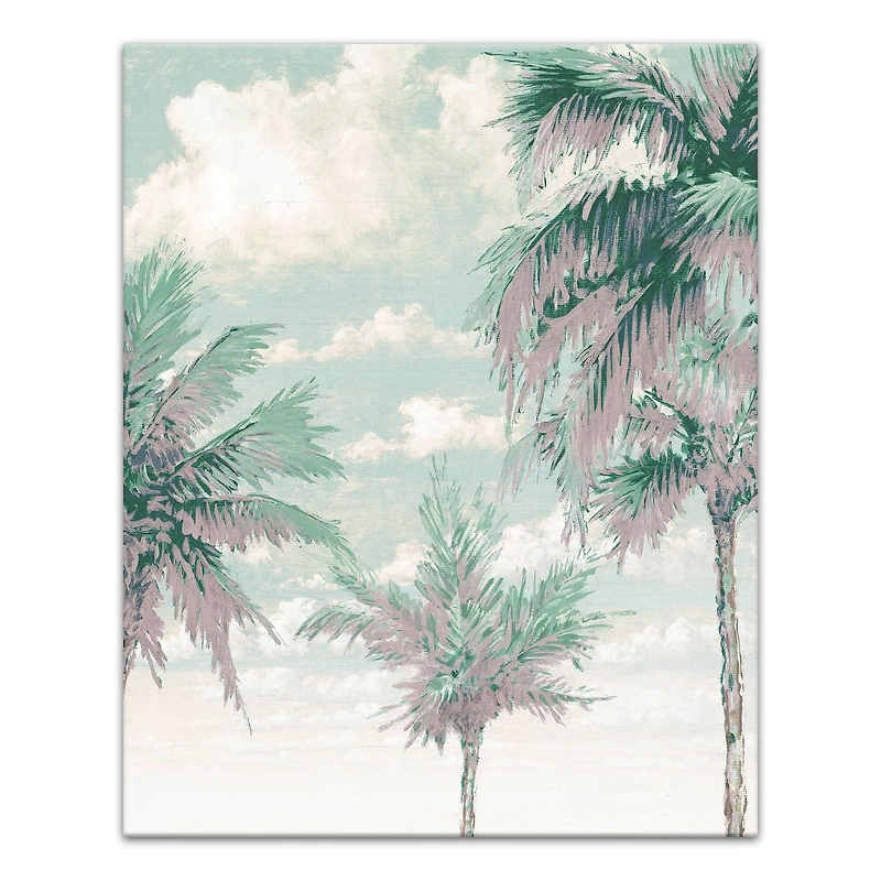 80's Palms 16" x 20" Canvas Wall Art