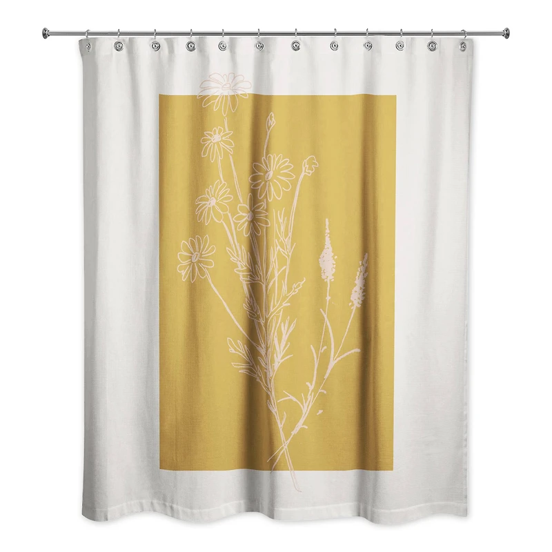 Sunset Florals Shower Curtain