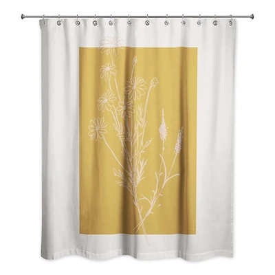 Sunset Florals Shower Curtain