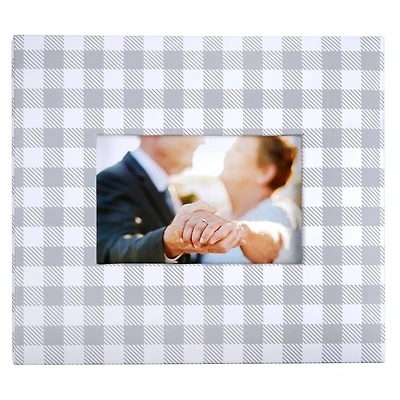 Gray Gingham Scrapbook by Recollections™