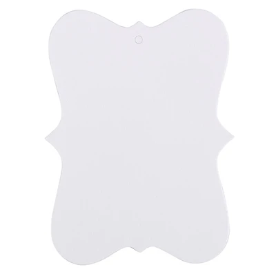 JAM Paper White Fashion Gift Tags, 10ct.