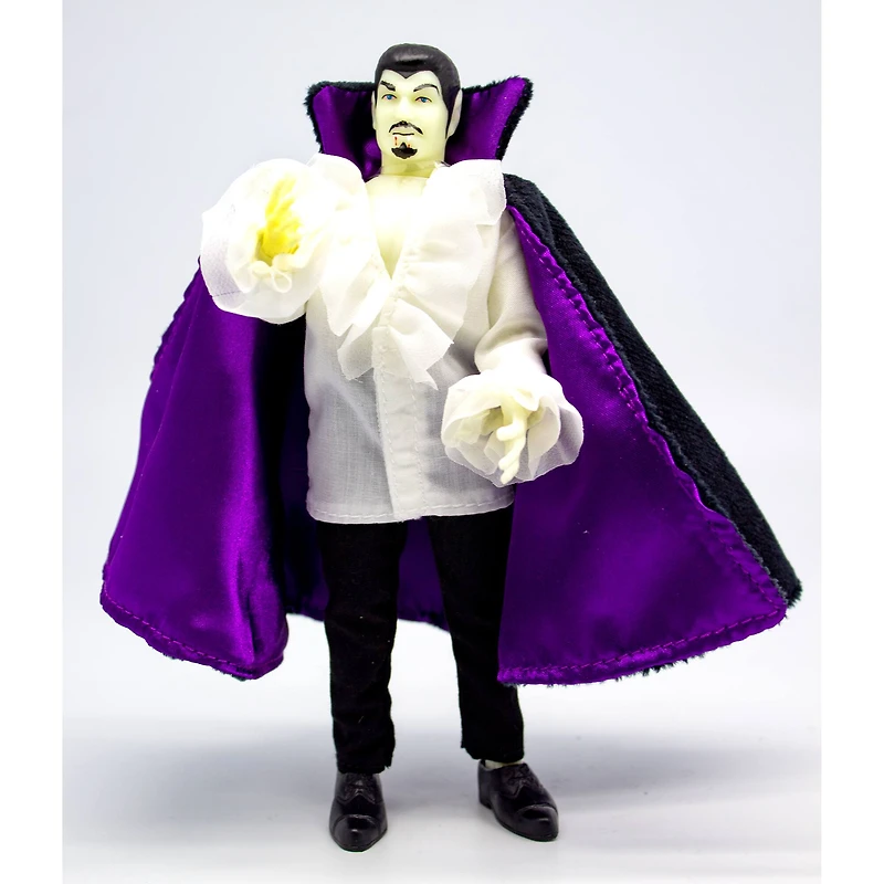 Mego 8" Action Figure Glow in the Dark Dracula with Purple Cape